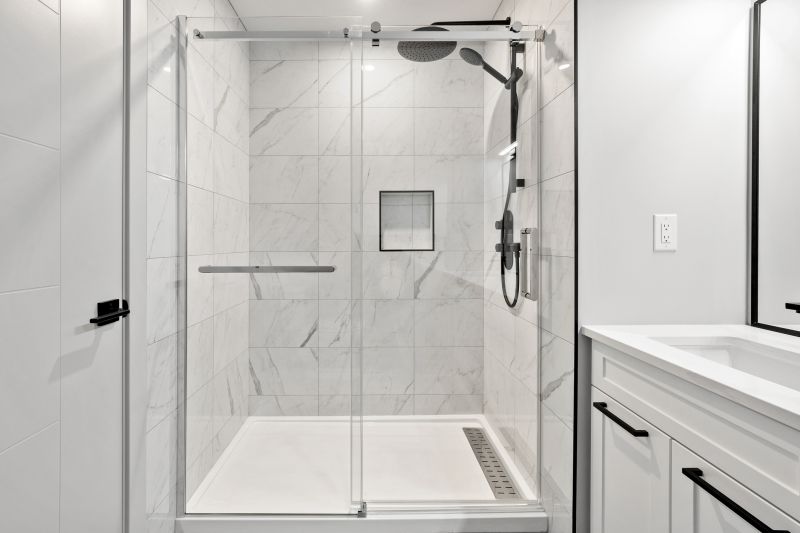 Spa-Style Shower Installation